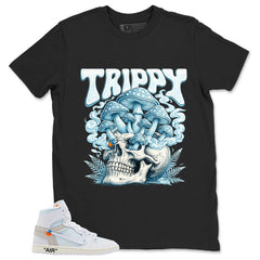 Trippy Skull Shirt - Match Virgil Abloh x Air Jordan 1 Alaska