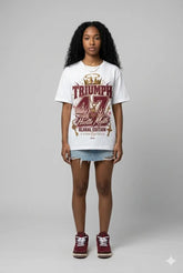 Triumph 47 Hustle Myth Graphic Tee - Shirt To Match Air Jordan 3 Bin23