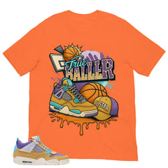 True Baller Shirt - Match Union LA x Air Jordan 4 Desert Moss