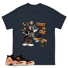 Trust No One Graphic Tee, Shirt to Match Air Foamposite One Copper, Air Foamposite Unisex Black Shirt
