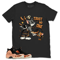 Trust No One Graphic Tee, Shirt to Match Air Foamposite One Copper, Air Foamposite Unisex Black Shirt