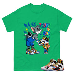 Trust No One Graphic Tee, Shirt to Match Air Jordan 7 Miro, Air Jordan 7 Miro Unisex Shirt