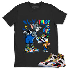 Trust No One Graphic Tee, Shirt to Match Air Jordan 7 Miro, Air Jordan 7 Miro Unisex Shirt