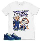Trust None Graphic Tee, Shirt to Match Air Force 1 Mystic Navy, Air Force 1 Unisex Shirt