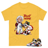 Trust None Graphic Tee, Shirt to Match Air Jordan 7 Miro, Air Jordan 7 Miro Unisex Shirt