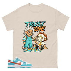 Trust None Shirt - Match Green Dunk Low Miami Dolphins