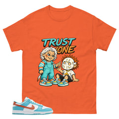 Trust None Shirt - Match Green Dunk Low Miami Dolphins