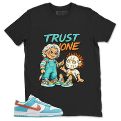 Trust None Shirt - Match Green Dunk Low Miami Dolphins