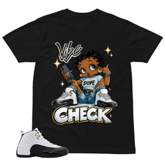 Vibe Check Shirt - Match Air Jordan 12 'Taxi'