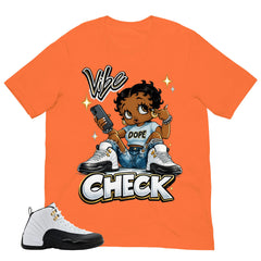 Vibe Check Shirt - Match Air Jordan 12 'Taxi'