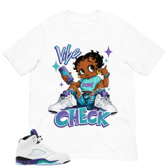 Vibe Check Shirt - Matching Air Jordan 5 Retro 'Grape' 2025
