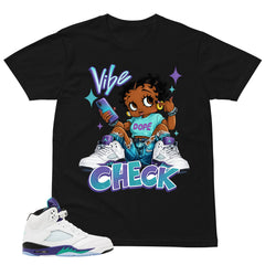 Vibe Check Shirt - Matching Air Jordan 5 Retro 'Grape' 2025