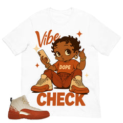 Vibe Check Shirt - Match Eastside Golf x Air Jordan 12 'Out the Mud'
