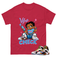 Vibe Check Graphic Tee, Shirt to Match Air Jordan 7 Miro, Air Jordan 7 Miro Unisex Shirt