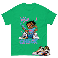 Vibe Check Graphic Tee, Shirt to Match Air Jordan 7 Miro, Air Jordan 7 Miro Unisex Shirt