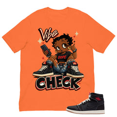 Vibe Check Shirt - Match Air Jordan 1 Flight Club