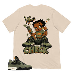 Vibe Check Shirt - Match Air Jordan 4 Undefeated