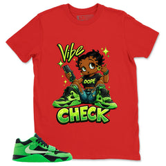 Vibe Check Shirt - Match Travis Scott x Air Jordan Jumpman Green Spark