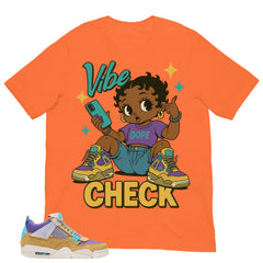 Vibe Check Shirt - Match Union LA x Air Jordan 4 Desert Moss