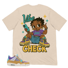 Vibe Check Shirt - Match Union LA x Air Jordan 4 Desert Moss