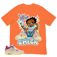 Vibe Check Shirt - Match Union LA x Air Jordan 4 Guava Ice