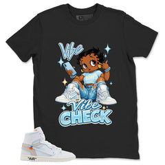 Vibe Check Shirt - Match Virgil Abloh x Air Jordan 1 Alaska