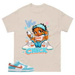 Vibe Check Shirt - Match White Dunk Low Miami Dolphins