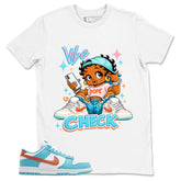 Vibe Check Shirt - Match White Dunk Low Miami Dolphins