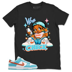 Vibe Check Shirt - Match White Dunk Low Miami Dolphins