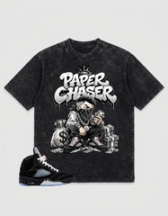 Washed T-shirt to Match Metallic Reimagined 5s - Paper Chaser Graphic