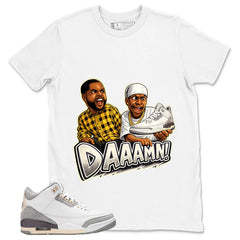 Violet Ore Raised By Women 3s Zadago Shirt Daaamn Sneaker Graphic