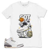 Violet Ore Raised By Women 3s Zadago Shirt Got Em Bread Graphic