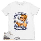 Violet Ore Raised By Women 3s Zadago Shirt Kiss My Airs Graphic