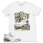 Violet Ore Raised By Women 3s Zadago Shirt Kream Kicks Graphic