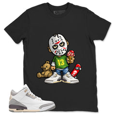 Violet Ore Raised By Women 3s Zadago Shirt Little Jason Graphic
