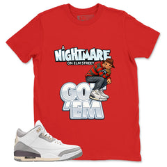 Violet Ore Raised By Women 3s Zadago Shirt Nightmare On Elm Street Graphic