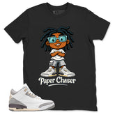 Violet Ore Raised By Women 3s Zadago Shirt Paper Chaser Graphic