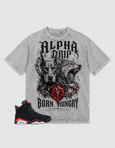 Washed T-shirt Alpha Drip | Zadago