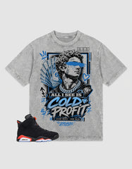 Washed T-shirt Cold Profit | Zadago