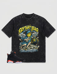 Washed T-shirt Get That Bag | Zadago