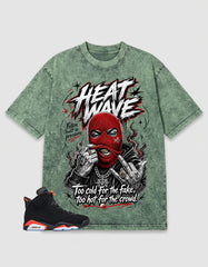 Washed T-shirt Heat Wave | Zadago
