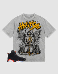 Washed T-shirt Heavy Soul | Zadago