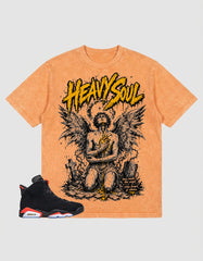 Washed T-shirt Heavy Soul | Zadago
