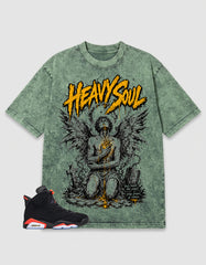 Washed T-shirt Heavy Soul | Zadago