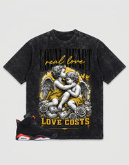Washed T-shirt Loyal Heart | Zadago