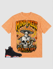 Washed T-shirt Mind Melt | Zadago