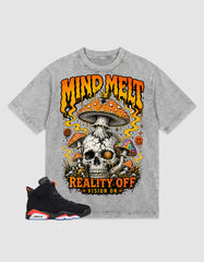Washed T-shirt Mind Melt | Zadago