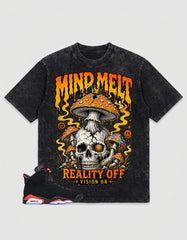Washed T-shirt Mind Melt | Zadago