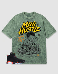 Washed T-shirt Mini Hustle | Zadago