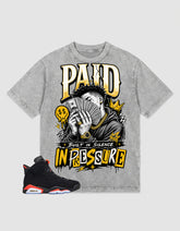 Washed T-shirt Paid In Pressure | Zadago